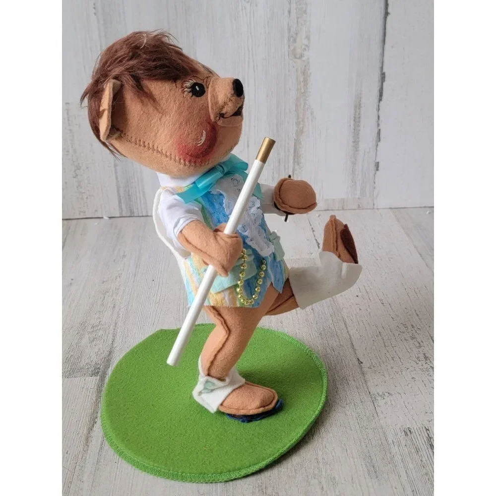 Annalee 1996‎ Easter Parade boy bear Vintage baton